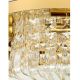 Lustre aplicate - Lustra aplicata, Plafoniera, Auriu, Sticla, BALURA 80