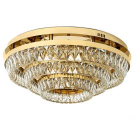 Lustre aplicate - Lustra aplicata LED, Plafoniera, Auriu, Sticla, SAYOV 80 auriu