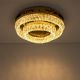 Lustre aplicate - Lustra aplicata LED, Plafoniera, Auriu, Sticla, SAYOV 58 auriu