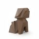 Decoratiune/ Statueta exterior sau interior Origami Inu, mat