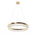 Lustra suspendata LED, Auriu, Sticla, SAYOV 60 auriu