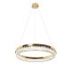 Pendule, Lustre suspendate - Lustra suspendata LED, Auriu, Sticla, SAYOV 60 auriu