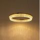 Pendule, Lustre suspendate - Lustra suspendata LED, Auriu, Sticla, SAYOV 60 auriu