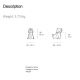 Decoratiuni - Decoratiune/ Statueta exterior sau interior Origami Koinu, mat