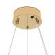 Pendule, Lustre suspendate - Lustra suspendata LED, Metal, Sticla, SAYOV 80 auriu