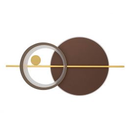 Aplice, corpuri de iluminat pentru pereti - Aplica de perete LED, Ambientala, Design Geormetric, MOON