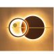 Aplice, corpuri de iluminat pentru pereti - Aplica de perete LED, Ambientala, Design Geormetric, MOON