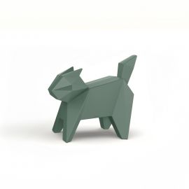 Decoratiuni - Decoratiune/ Statueta exterior sau interior Origami Koneko, mat