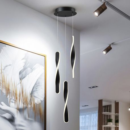 Pendule, Lustre suspendate - Lustra LED suspendata design modern Twist