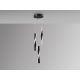 Pendule, Lustre suspendate - Lustra LED suspendata design modern Twist