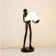 Veioze - Lampa de masa decorativa cu design original Woman Premium negru