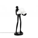 Lampa de masa decorativa cu design original Woman Premium negru