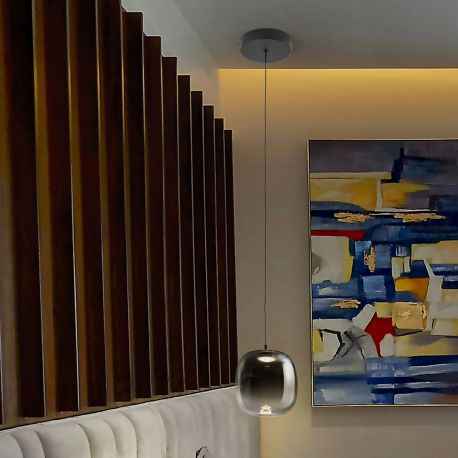 Pendule, Lustre suspendate - Pendul LED design modern Onice