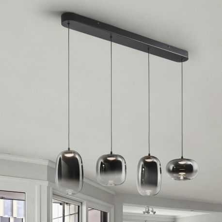 Pendule, Lustre suspendate - Lustra LED suspendata design modern Onice 4L