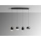 Pendule, Lustre suspendate - Lustra LED suspendata design modern Onice 4L