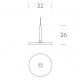 Pendule, Lustre suspendate - Pendul LED LUX, Lemn masiv, Sticla Turnata, MACRABÈ Big