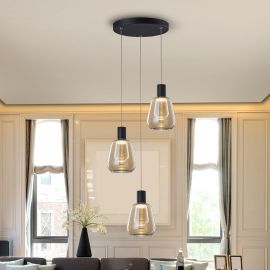 Pendule, Lustre suspendate - Lustra LED suspendata design modern Carisa 3L