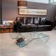 Masute Living - Masuta de Cafea Design LUX, Sticla Curbata, Alaric