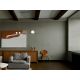 Pendule, Lustre suspendate - Lustra LED suspendata design modern Mila negru