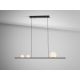 Pendule, Lustre suspendate - Lustra LED suspendata design modern Mila negru