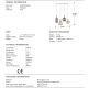 Pendule, Lustre suspendate - Lustra LED suspendata design modern Nara 4L