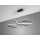 Pendule, Lustre suspendate - Lustra LED XXL suspendata cu telecomanda Evania