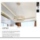 Pendule, Lustre suspendate - Lustra LED suspendata design modern Lorian I