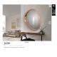 Oglinzi - Oglinda decorativa 76x92cm Julie