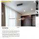 Pendule, Lustre suspendate - Lustra LED suspendata cu telecomanda Enora