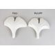 Pendule, Lustre suspendate - Lustra Suspendata, Metal Auriu, Petale Flori Albe Ceramice, FLORA 120