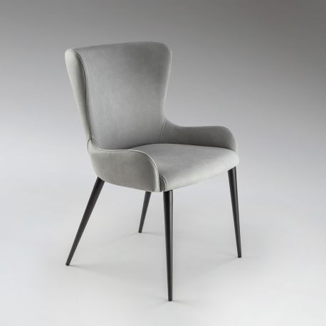 Scaune - Scaun dining design elegant Telma gri
