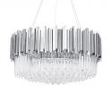 Lustra suspendata, Cristale de Sticla, Glamour Silver 80