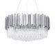Lustra suspendata, Cristale de Sticla, Glamour Silver 80