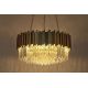 Candelabre, Lustre - Lustra suspendata, Cristale de Sticla, Glamour Gold 80