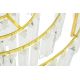 Candelabre, Lustre - Lustra suspendata, Cristale de Sticla, Glamour Gold 80