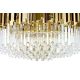 Candelabre, Lustre - Lustra suspendata, Cristale de Sticla, Glamour Gold 80