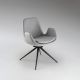 Scaune - Scaun pivotant dining design elegant Zuna gri
