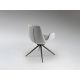Scaune - Scaun pivotant dining design elegant Zuna gri