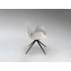 Scaune - Scaun pivotant dining design elegant Zuna alb