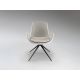Scaune - Scaun pivotant dining design elegant Zuna alb