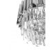 Candelabre, Lustre - Lustra suspendata, Cristale de Sticla, Glamour Long Silver 90