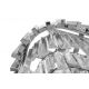 Candelabre, Lustre - Lustra suspendata, Cristale de Sticla, Glamour Long Silver 90