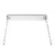 Candelabre, Lustre - Lustra suspendata, Cristale de Sticla, Glamour Long Silver 90