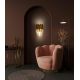 Aplice, corpuri de iluminat pentru pereti - Aplica de perete, Cristale de Sticla, Glamour Wall Gold