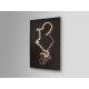 Tablouri - Tablou de perete decorativ cu iluminat Saxofon