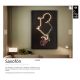 Tablouri - Tablou de perete decorativ cu iluminat Saxofon