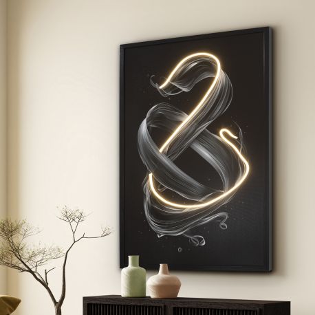 Tablouri - Tablou de perete decorativ cu iluminat Cinetic