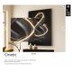 Tablouri - Tablou de perete decorativ cu iluminat Cinetic