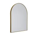 Oglinda baie cu iluminat LED MIRROR Auriu 90x70cm