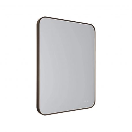 Oglinzi - Oglinda baie cu iluminat LED MIRROR Bronz 76x91cm